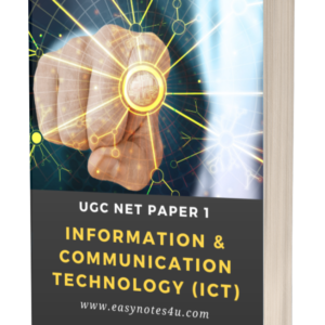 Information & Communication Technology (ICT) PDF Notes - UGC NET Paper 1