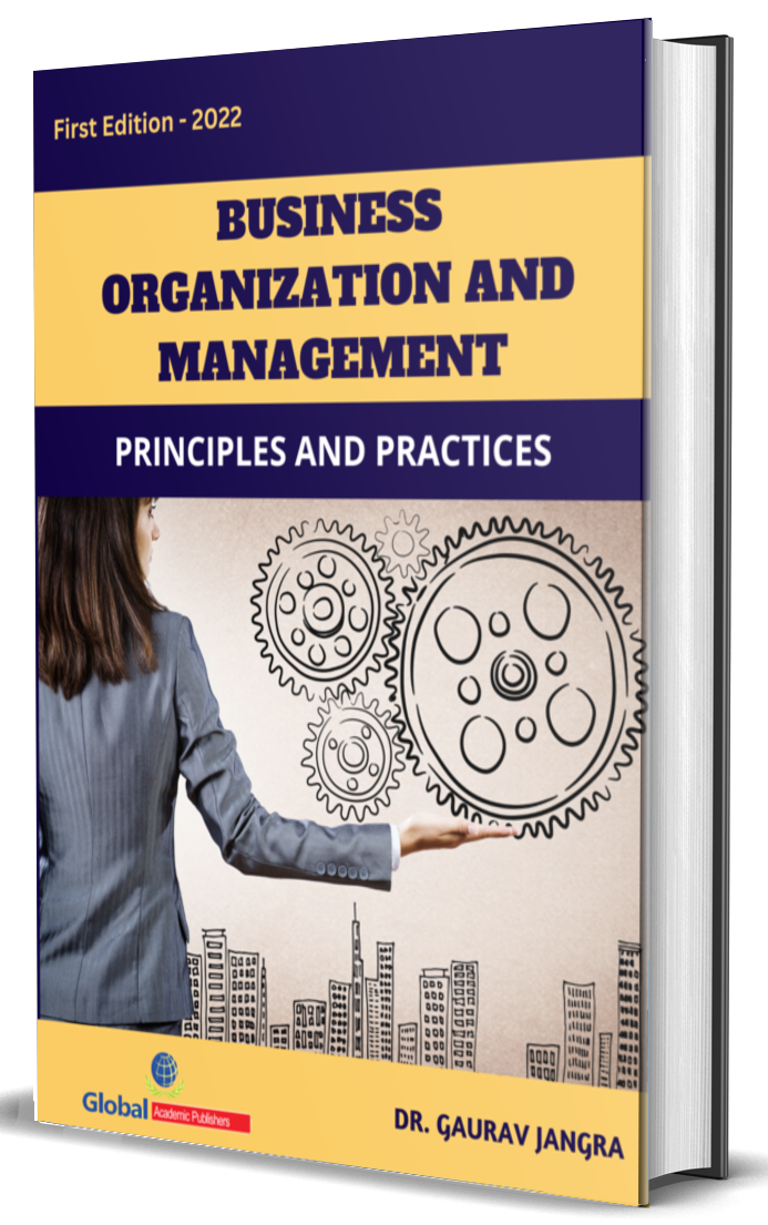 Business Organization and Management Paperback Book for MBA